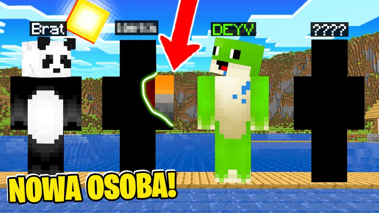 Spotkaliśmy KOLEJNĄ NOWĄ OSOBĘ na KIDOWICACH w Minecraft!