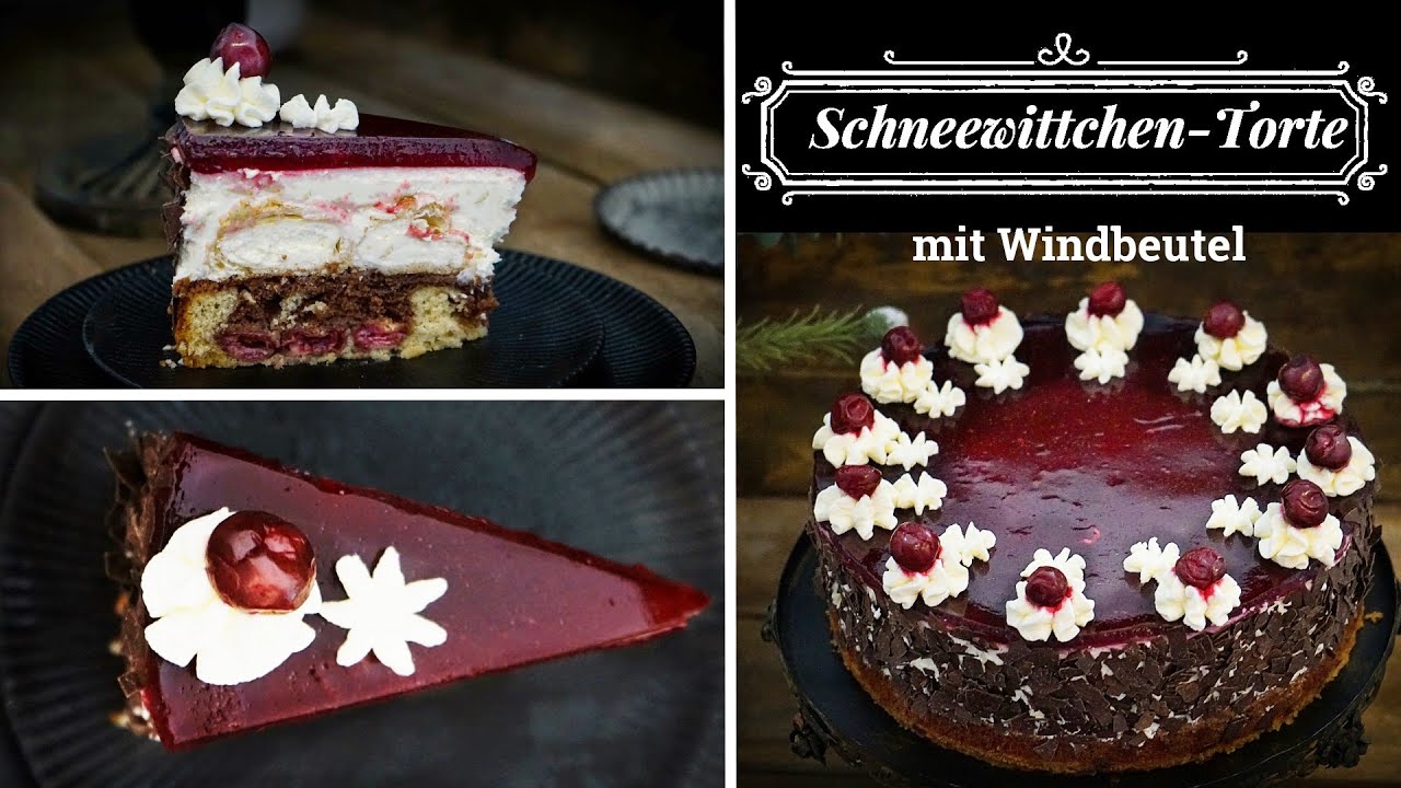 Schneewittchentorte mit Windbeutel/ Windbeuteltorte/ohne Gelatine