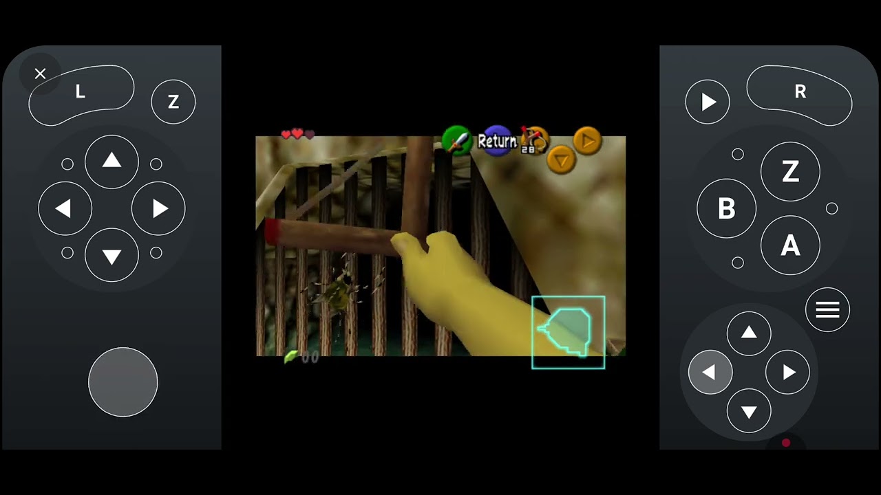Loz: Oot. Getting the spiritual stone of the forest