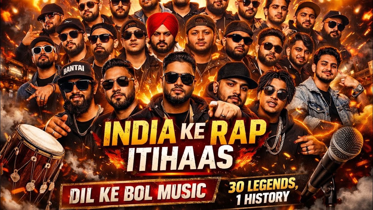 India Ke Rap Ka 🔥 30 Biggest Rappers Tribute | Emiway, Raftaar, Divine, MC Stan | Dil Ke Bol Music