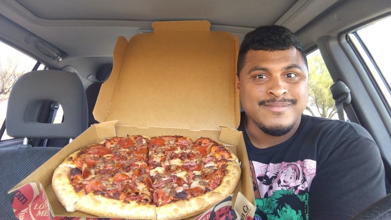 Pizza Hut Pizza & Wings Mukbang 