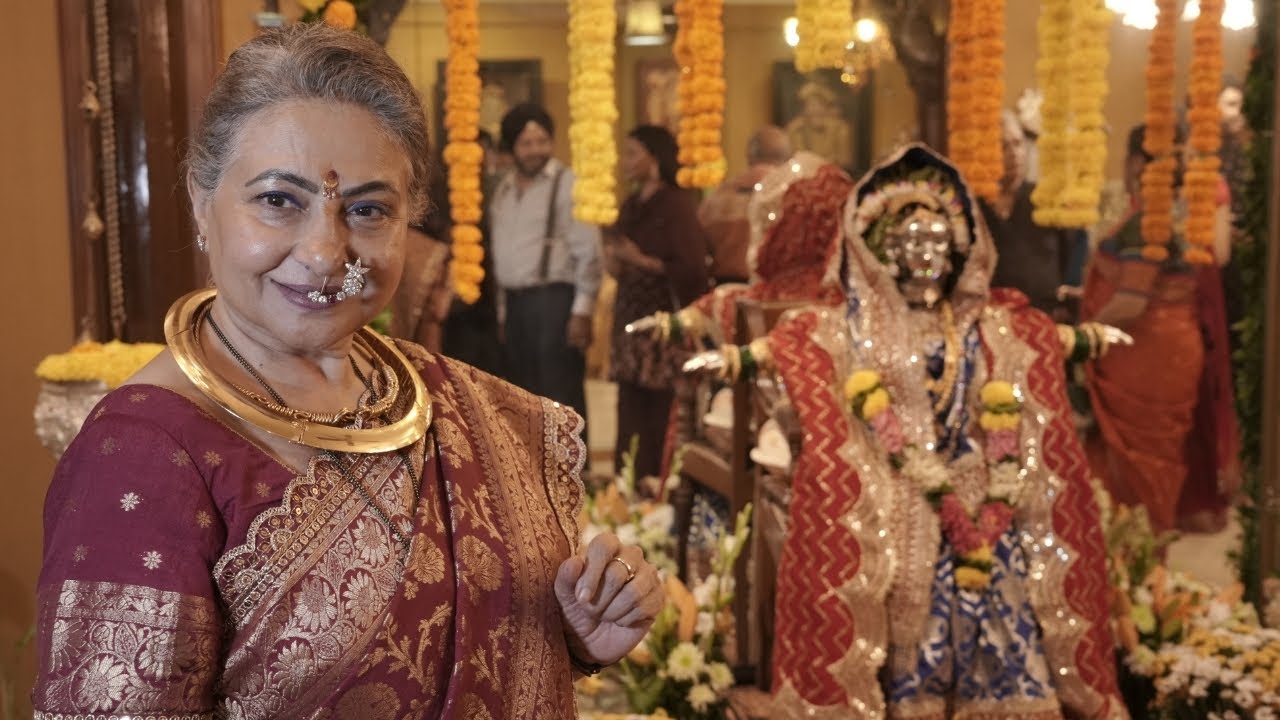 Gauri Pujan 2024 | स्मिता जयकर यांच्या घरी गौरी 170 वर्षांची परंपरा | Smita Jayakar #gauri #ganesh