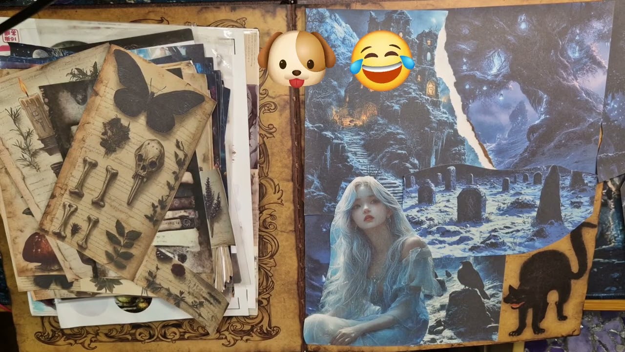 ASMR Witchy Journaling