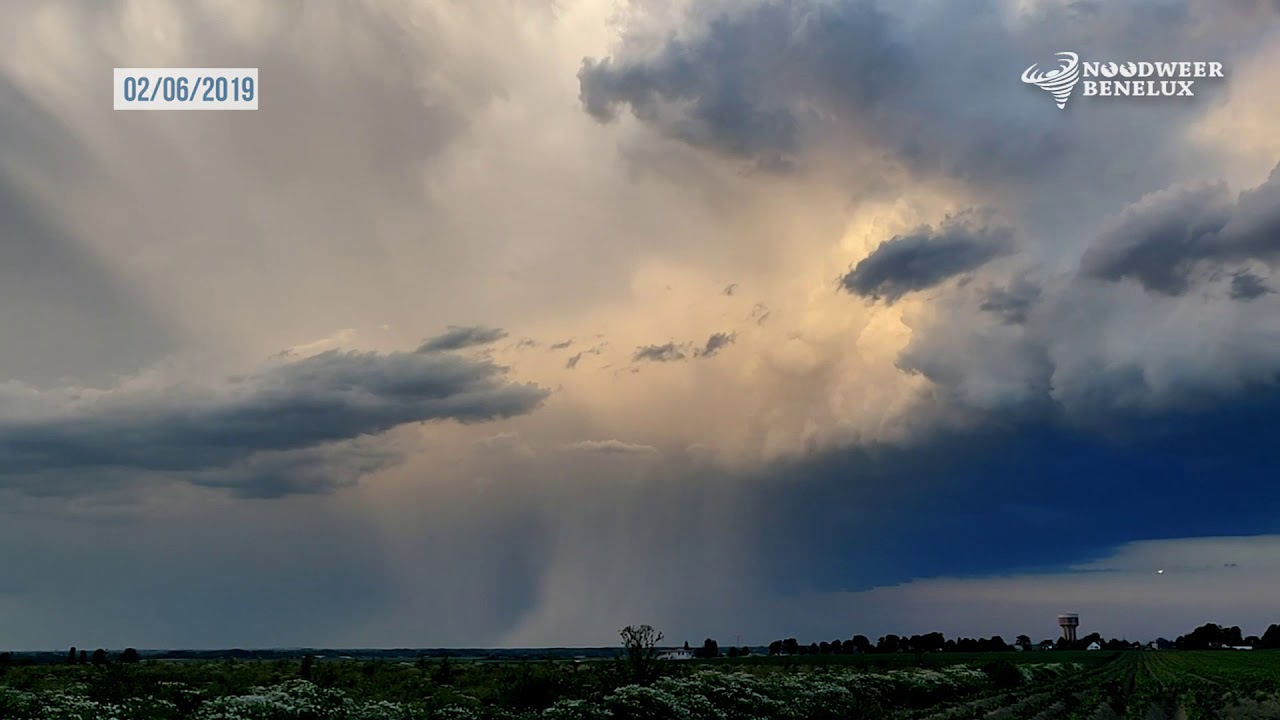Prachtige time lapse onweersbui (2 juni 2019)
