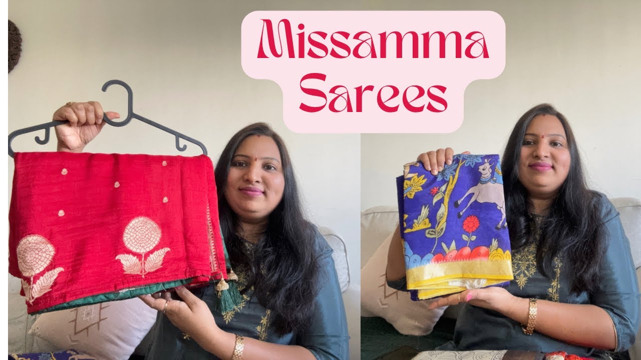 Missamma Sarees Haul🌟Mangalagiri pattu sarees🌟Latest Fancy sarees under 2000🌟Handloom sarees🌟