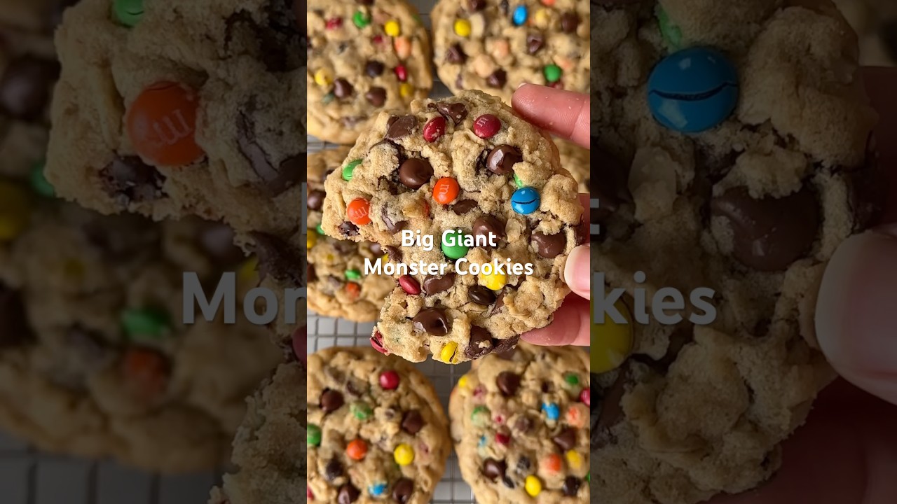 Big Giant Monster Cookies 🍪