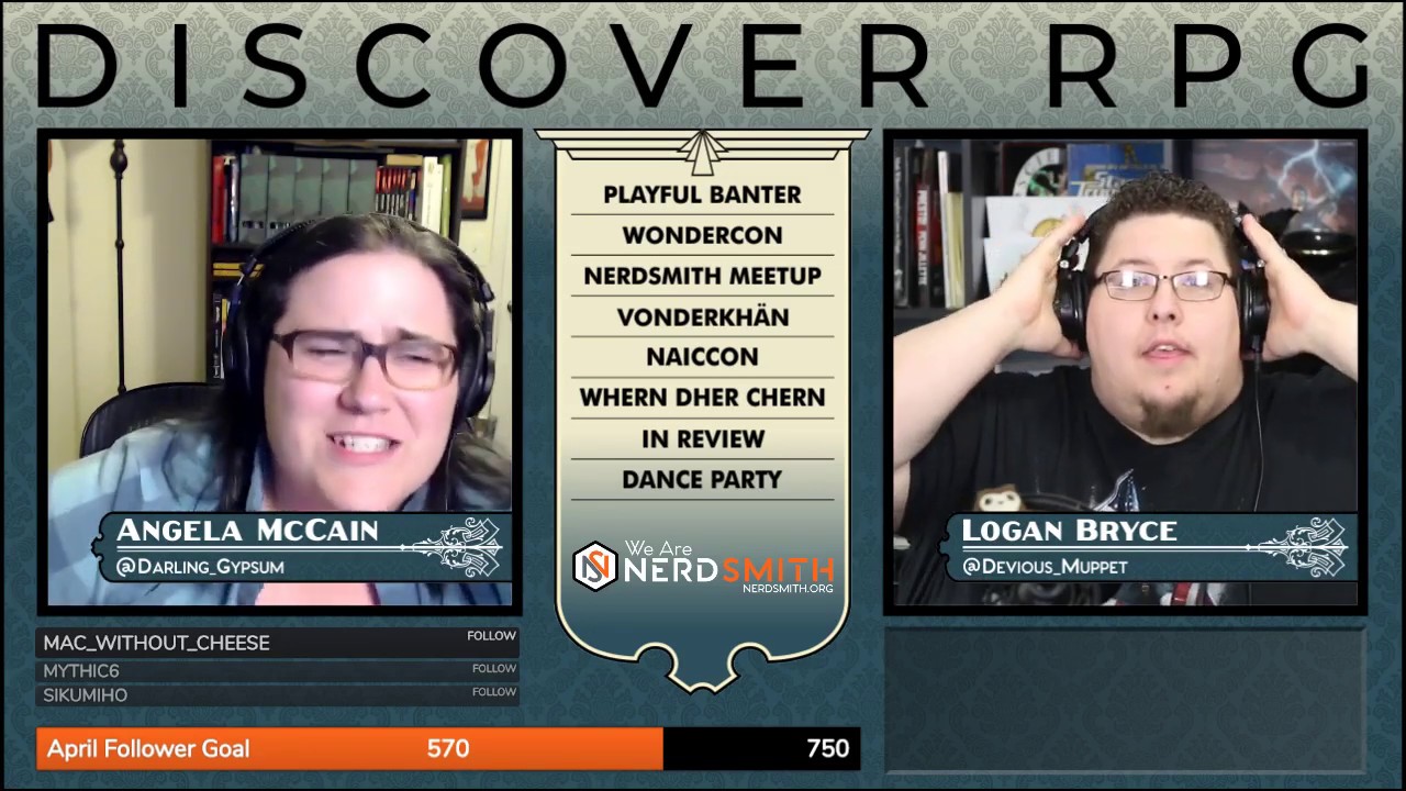 Discover RPG Live Stream (Apr 03, 2019)
