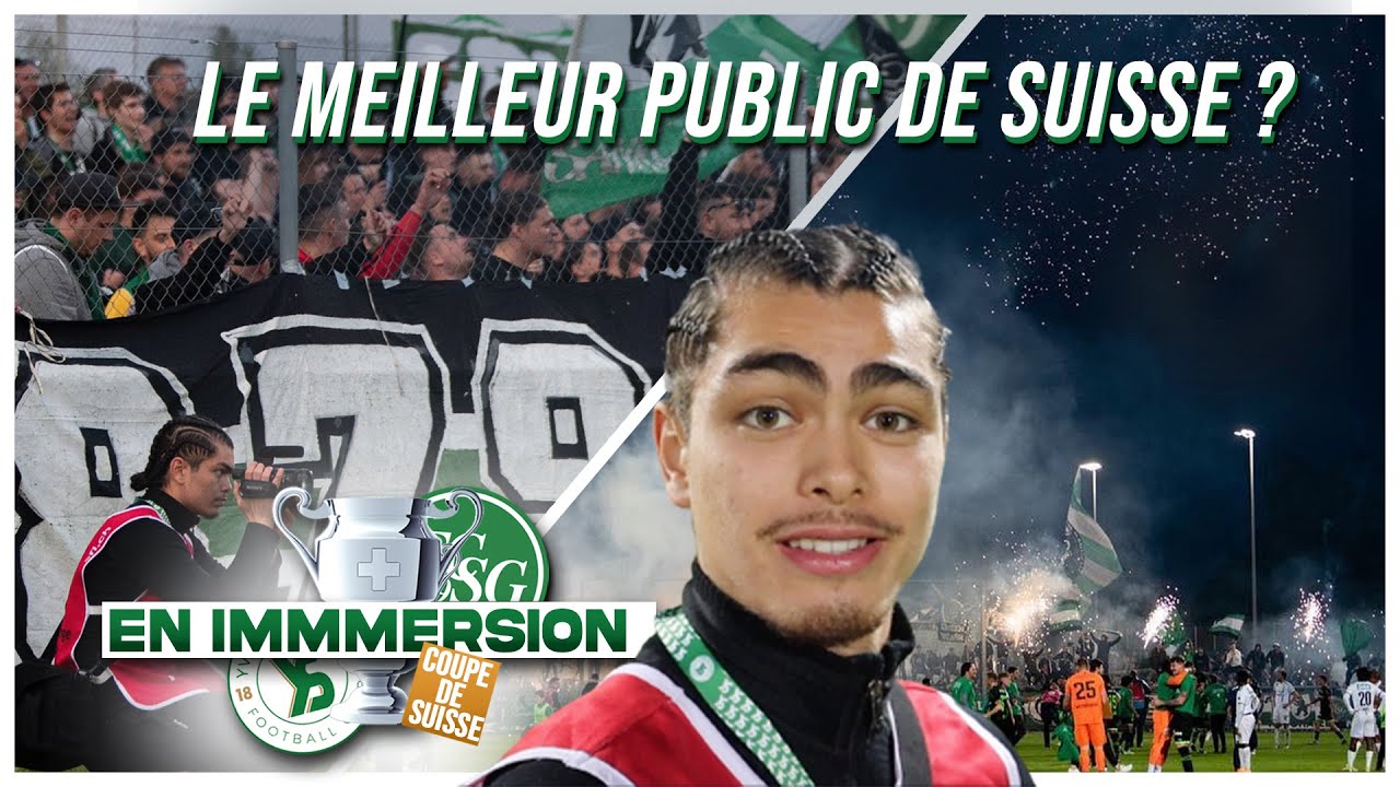 🟢 ⚪ La demi-finale de Coupe Suisse entre Yverdon et Saint-Gall  [VLOG]