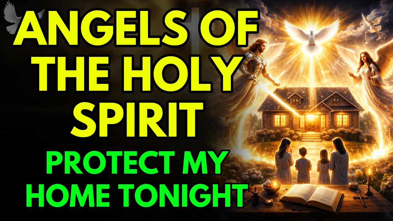 I DECLARE MY HOME UNDER THE GUARD OF THE HOLY SPIRIT’S ANGELS