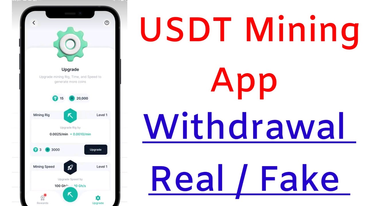 USDT Mining App Withdrawal Kaise Kare | Real or Fake