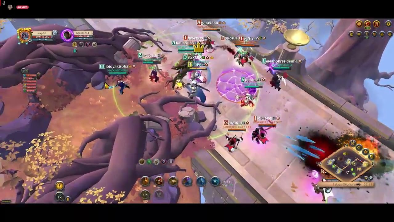 Roads Avalon || 7v7 Kite Comp || Albion Online