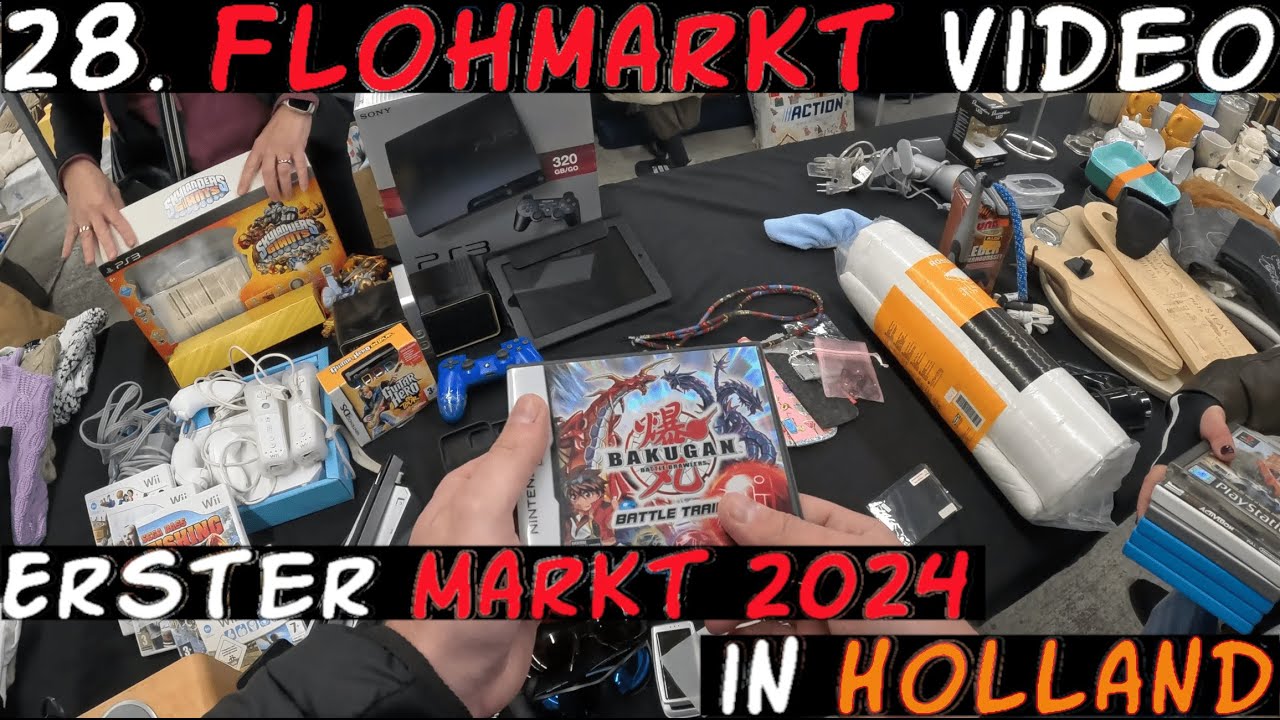 28  Flohmarkt Video /// erster Trödelmarkt 2024 in Holland