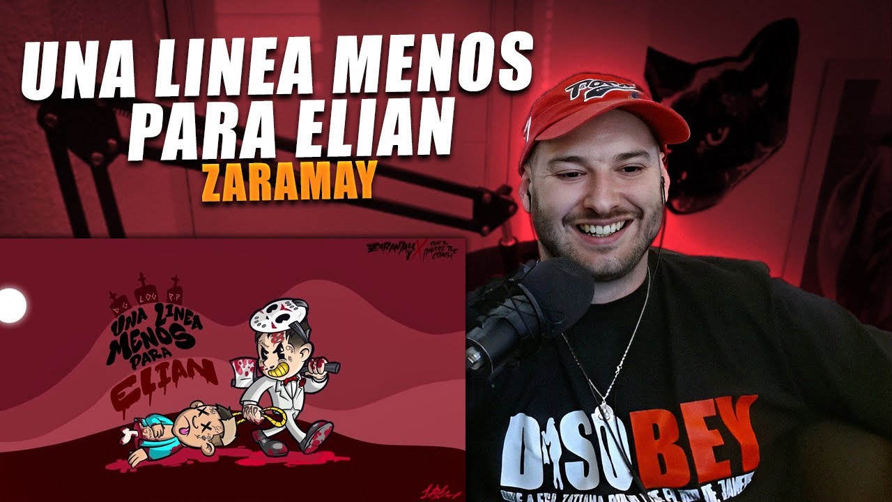 LO MATÓ! REACCION:  ZARAMAY - UNA LINEA MENOS PARA ELIAN (EL LAPIZ DE ORO).PROD BY @NAHUELTHECOACH