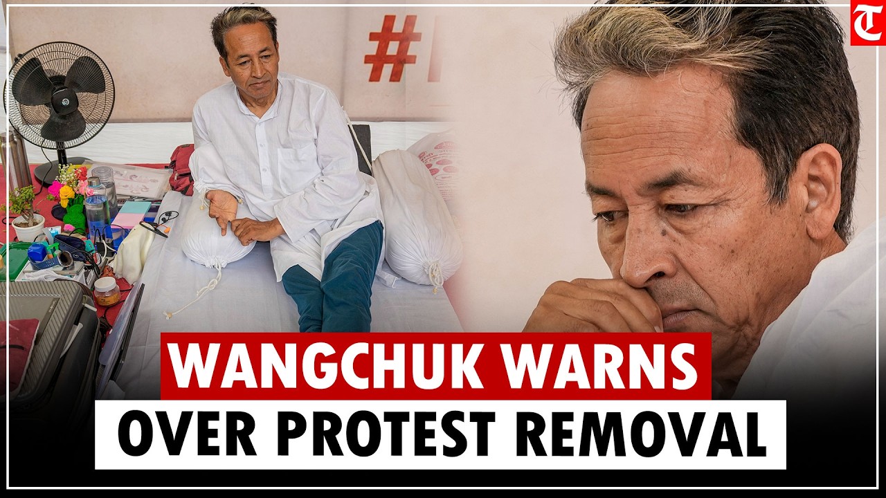 Sonam Wangchuk Says Removing Him from Jantar Mantar Protest Would Violate His Rights