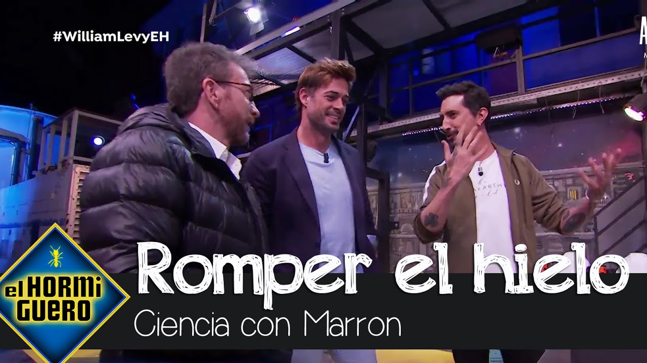 William Levy rompe el hielo con el experimento de Marron - El Hormiguero