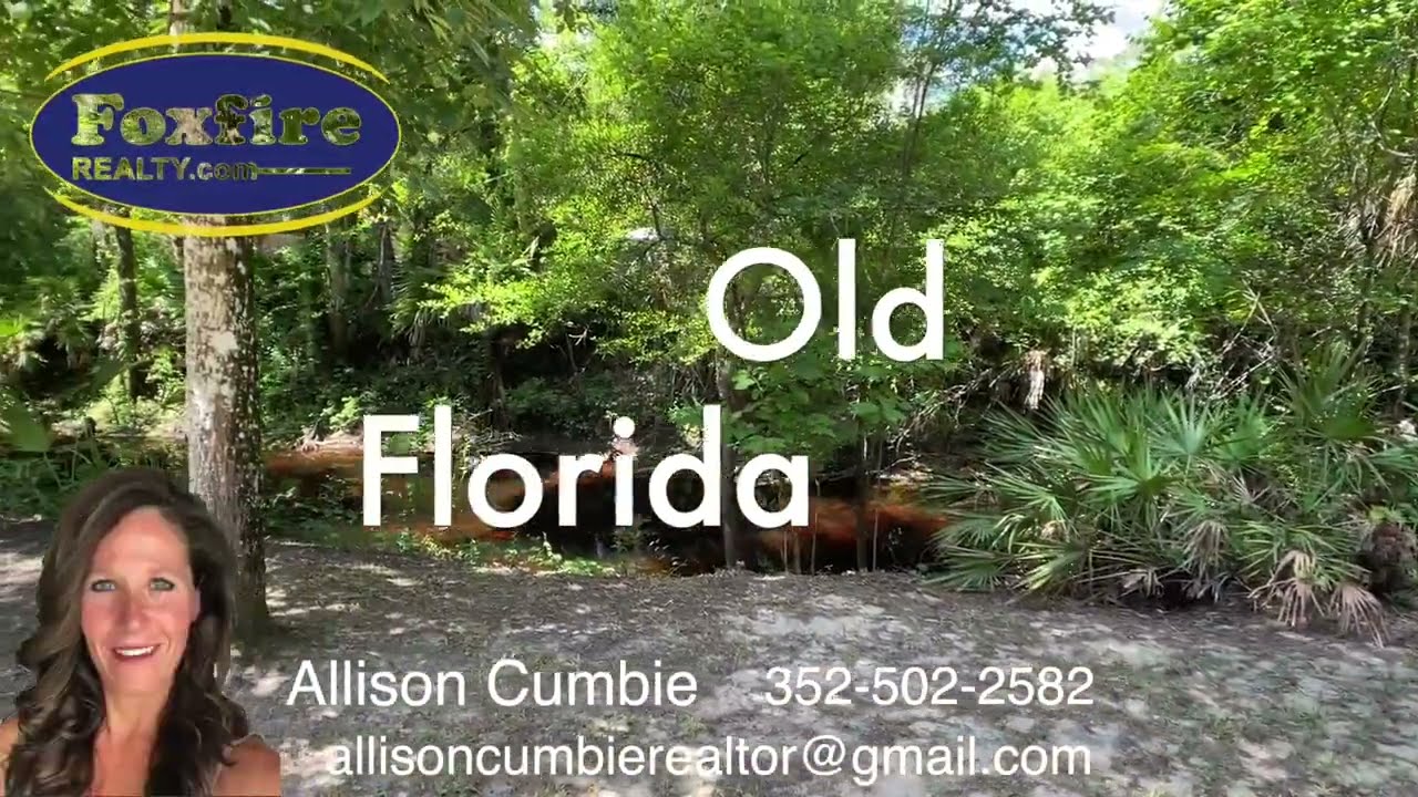 Old Florida on the little Waccasassa River in Gulf Hammock, Florida