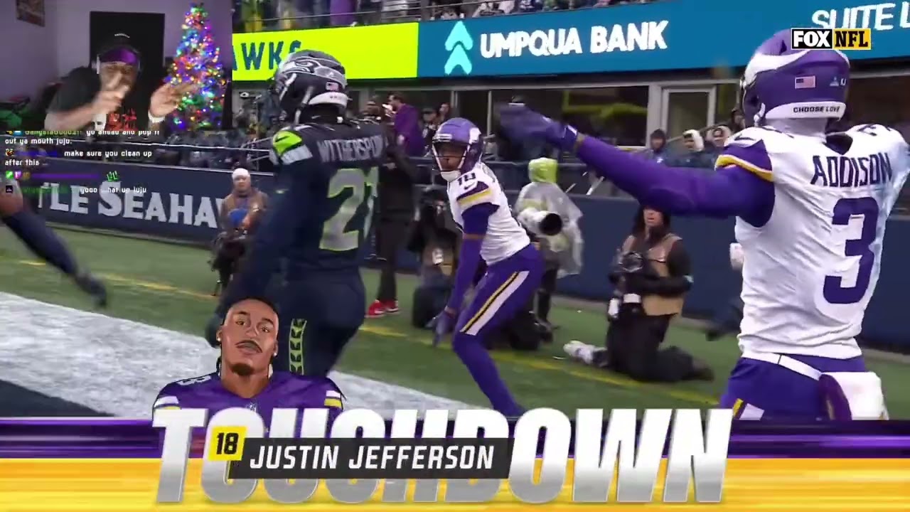 JuJuReacts To Minnesota Vikings vs Seattle Seahawks | 2024 Full Game Highlights