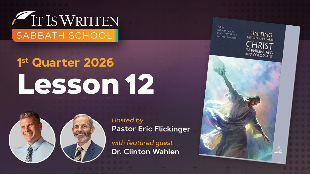 Sabbath School 2026 Q1 Lesson 12:  Living With Each Other