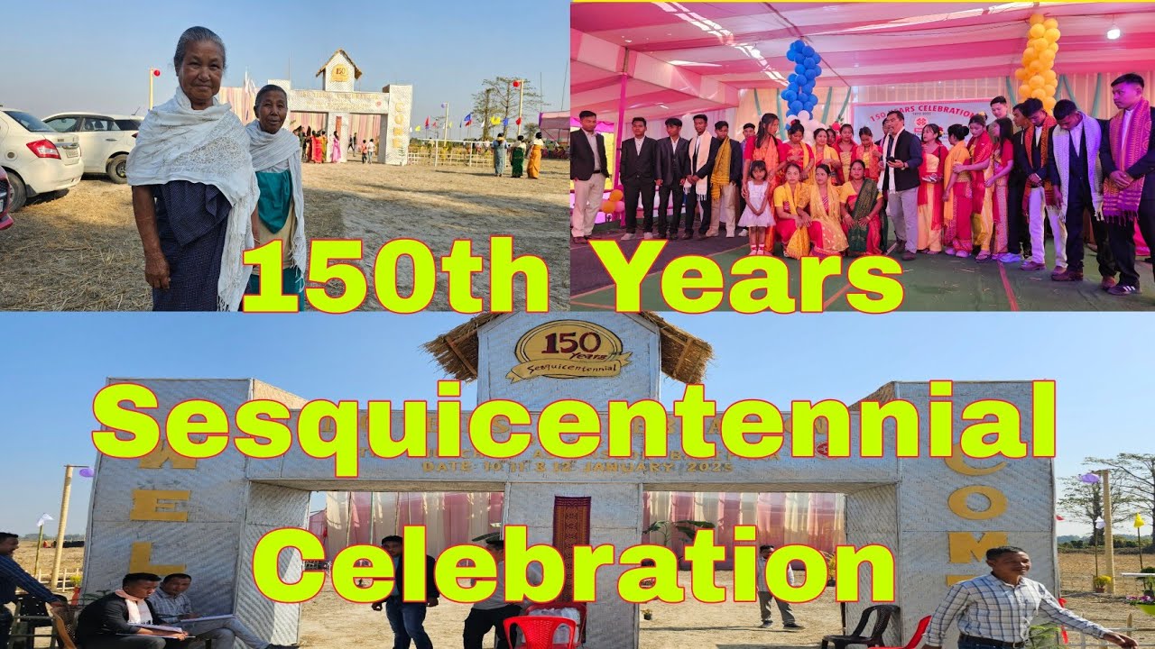 150th Years Sesquicentennial Celebration ///CNI Church Balipara ⛪️  Harisinga//Gospel Video