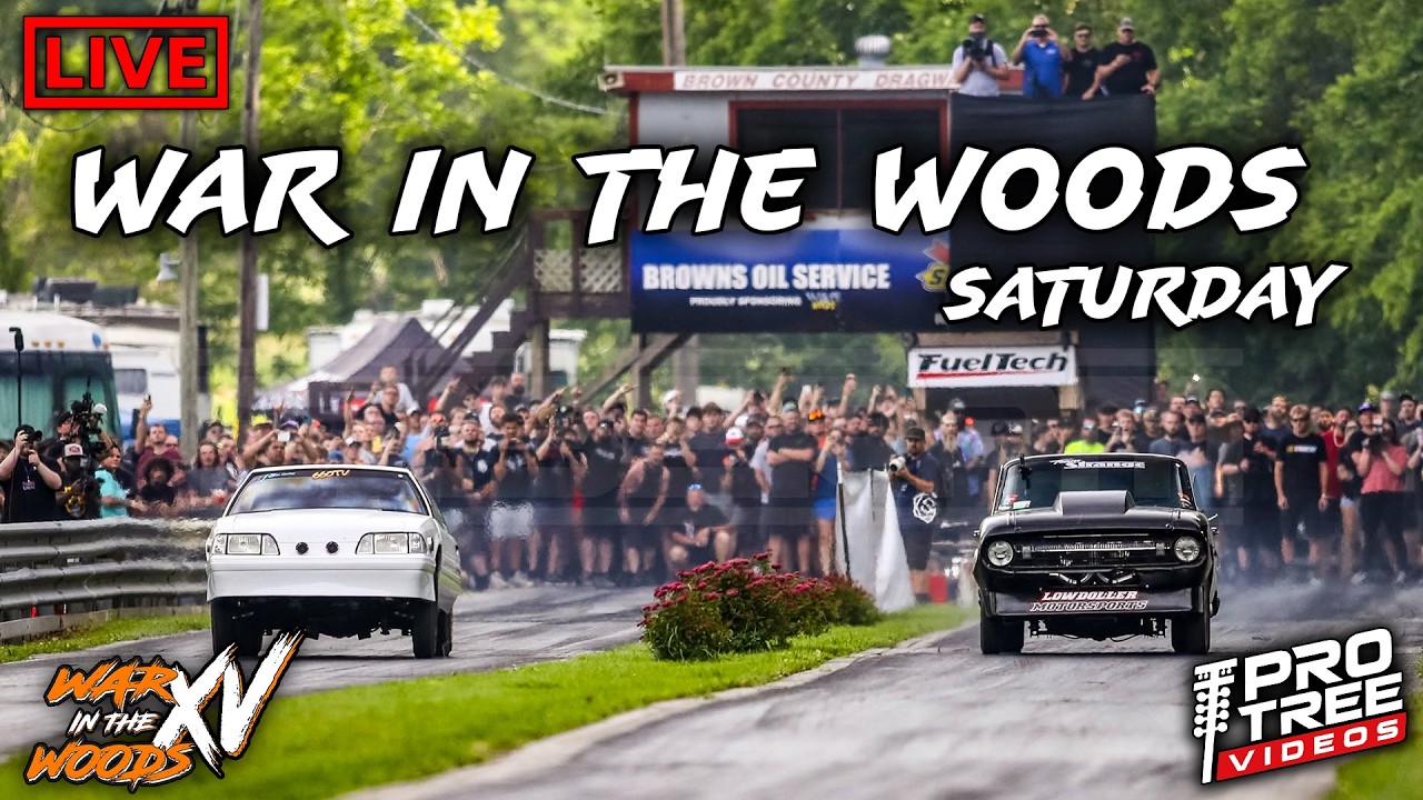 🔴LIVE-STREAM: (PART 2) War in the Woods @ Brown County Dragway
