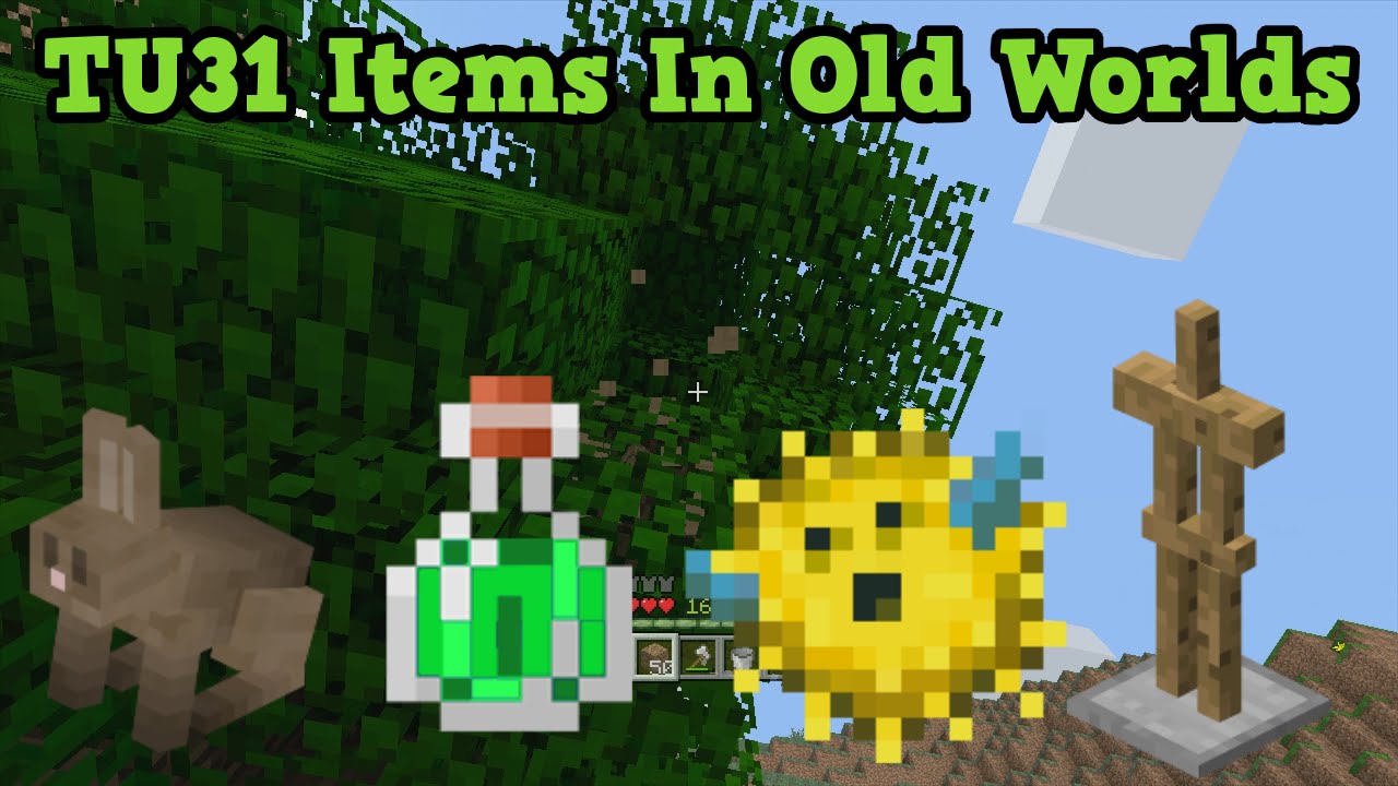 Minecraft Xbox 360 / PS3 - TU31 Items For Old Worlds Guide