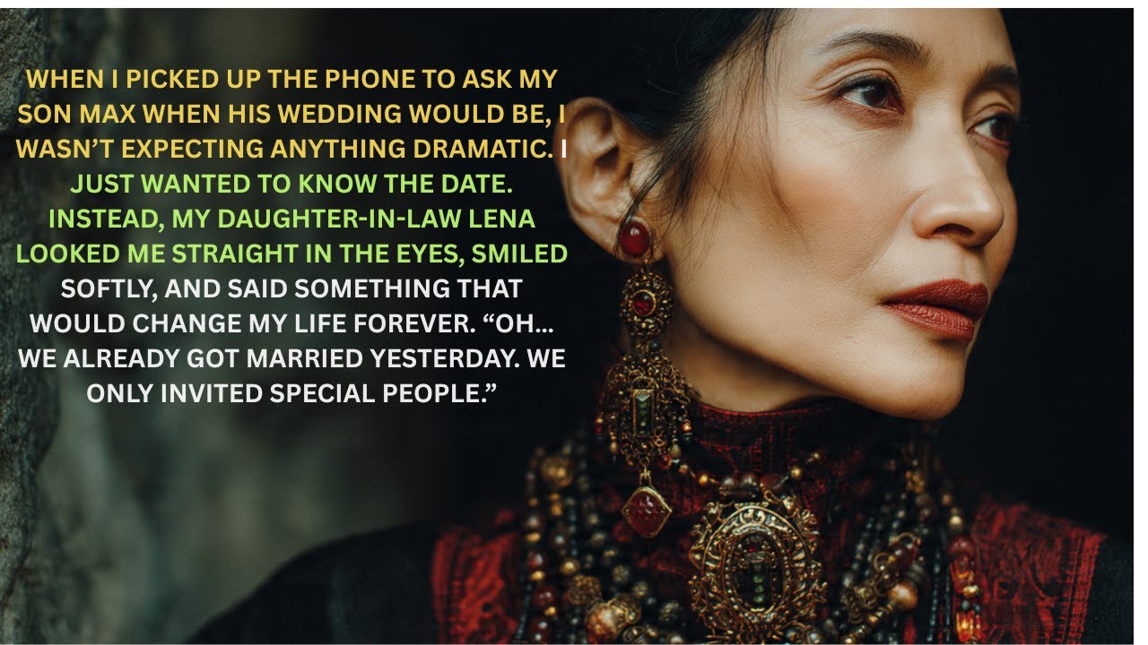 I asked when the wedding is and my daughter-in-law said: 
