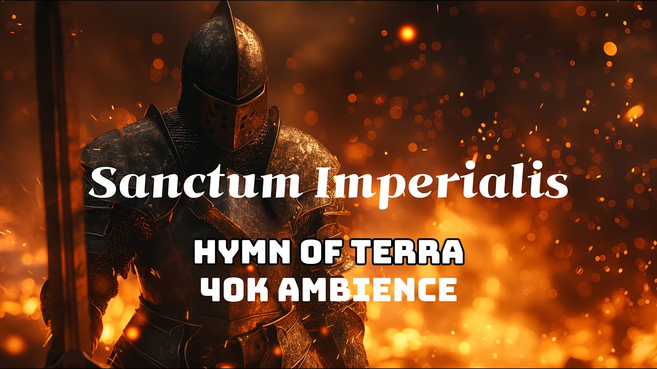 HYMN of TERRA | 1 Hour of Dark Cathedral Ambience | WARHAMMER 40K
