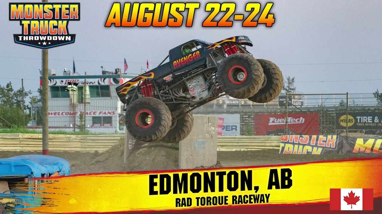 Avenger Monster Truck Throwdown RAD Torque Raceway 2025
