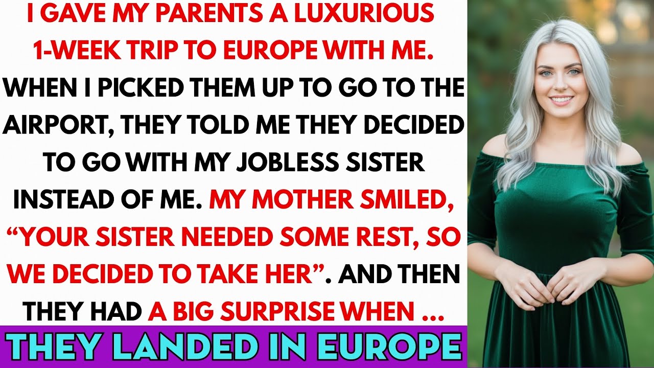 I Gave My Parents A Luxurious 1-Week Trip To Europe With Me. But When I Picked Them Up, They Told...