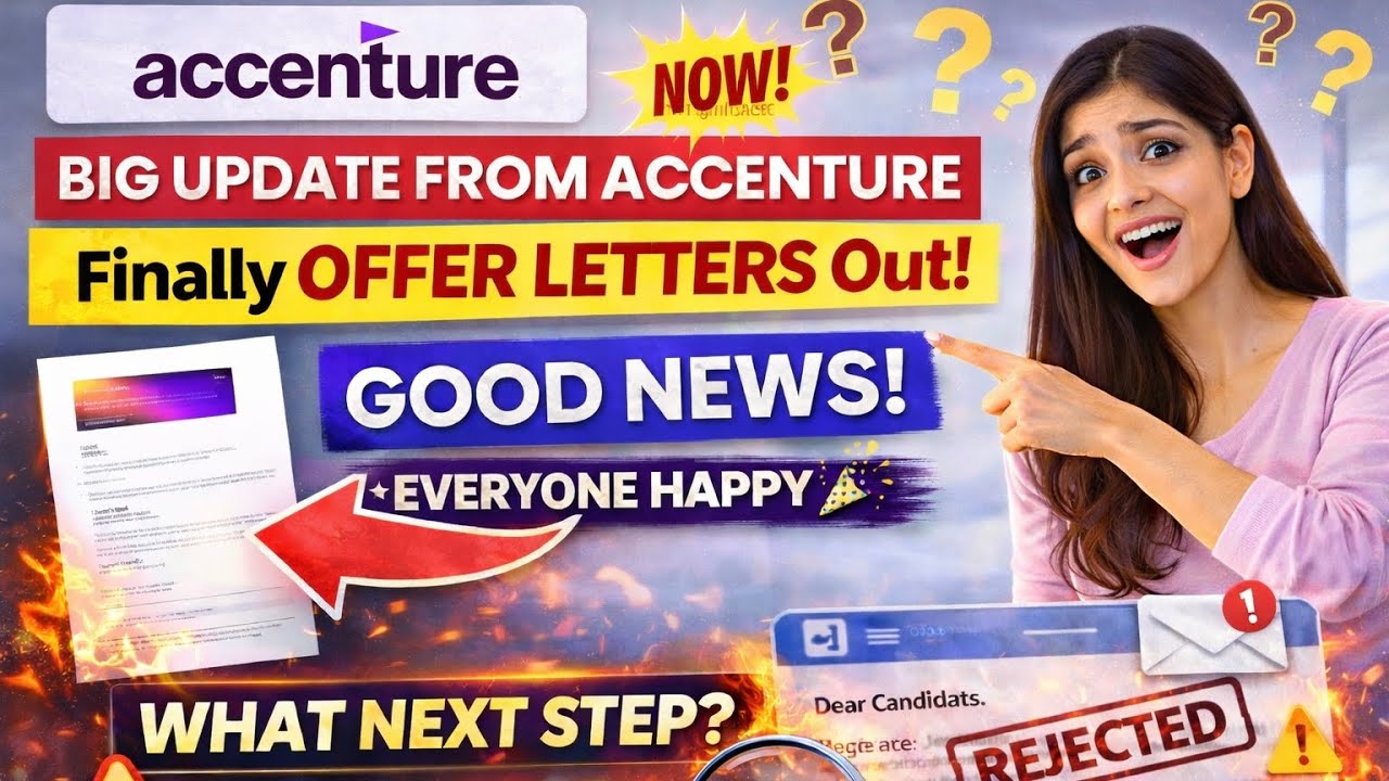 🔴 LIVE | accenture offer letter out | accenture phase 2 results | Accenture interview results