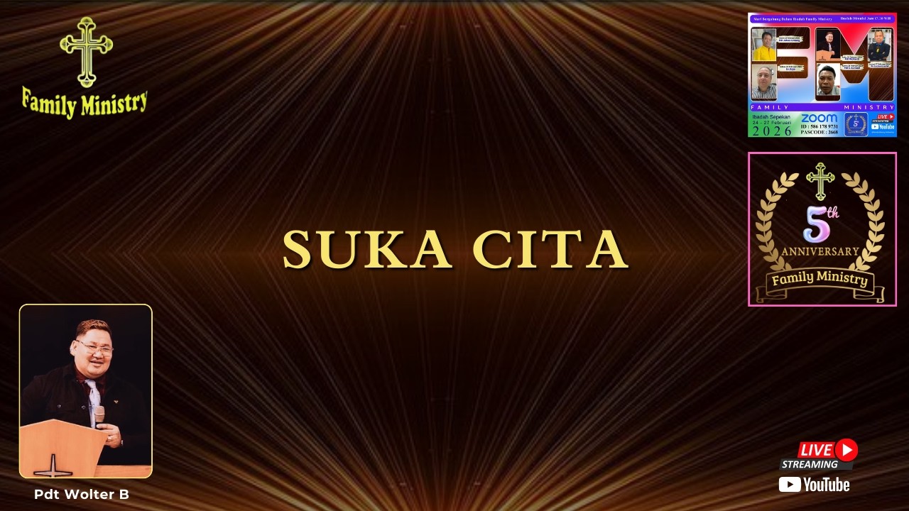 Suka Cita | Pdt Wolter Bernadus (Cibubur)