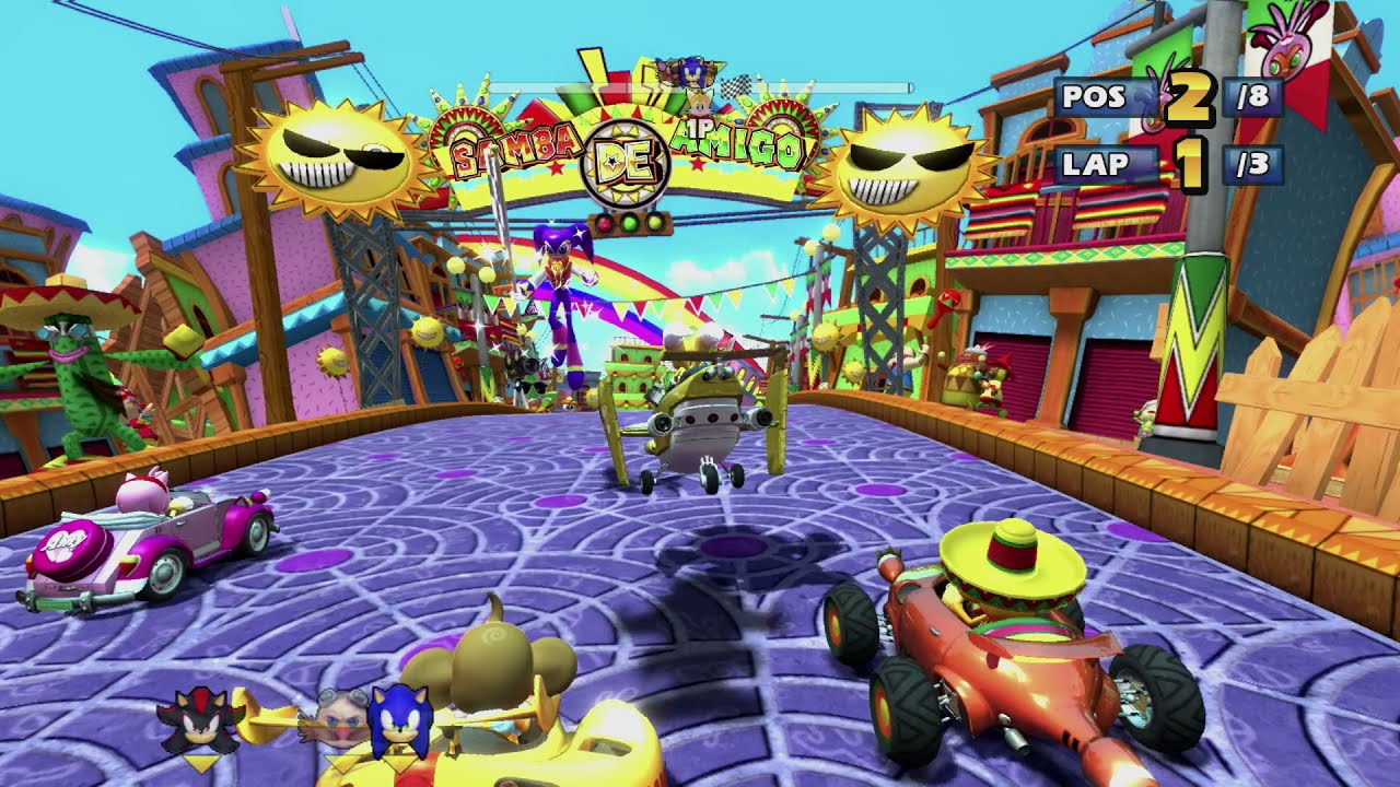 Sonic & Sega All Stars Racing (PS3) start