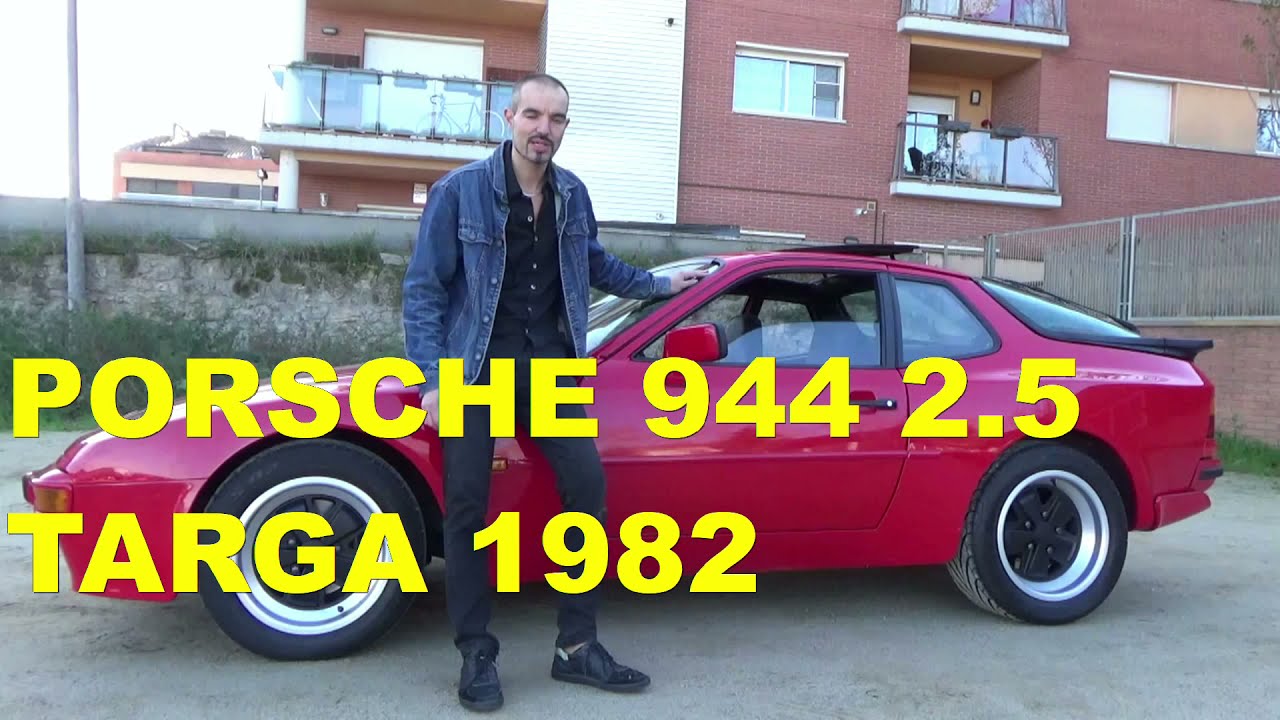 ⛽Porsche 944 Targa motor 2.5 1982. Primeras unidades fabricadas. #porsche944