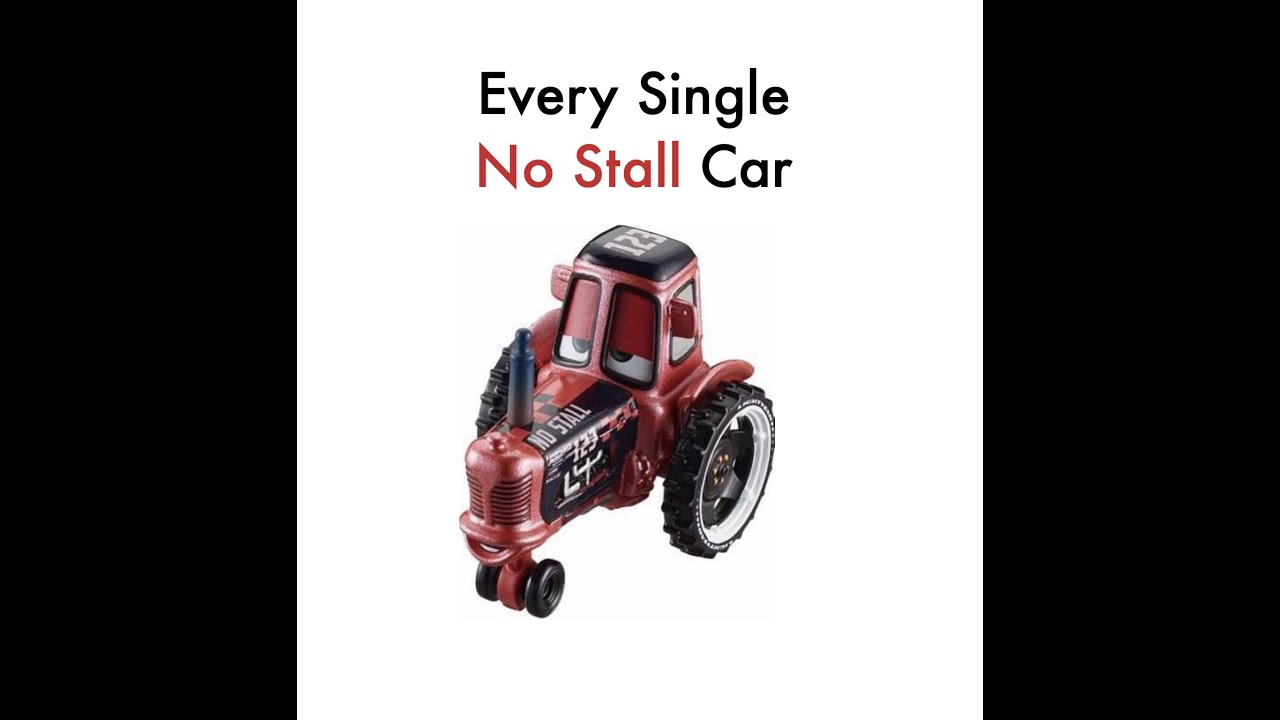 Every Single Disney Cars No Stall Diecast