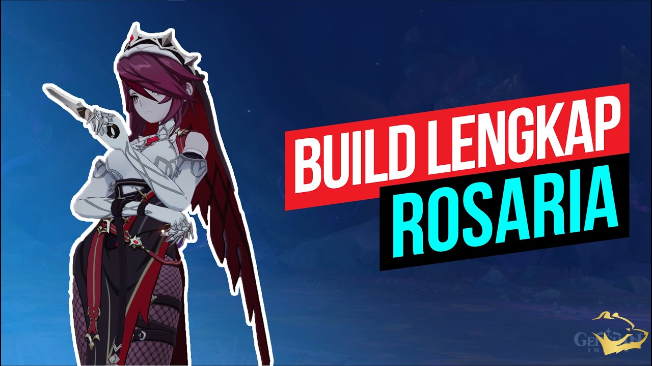 CRYO DPS atau BURST DPS atau SUPPORT BUILD ROSARIA? Genshin Impact Indonesia
