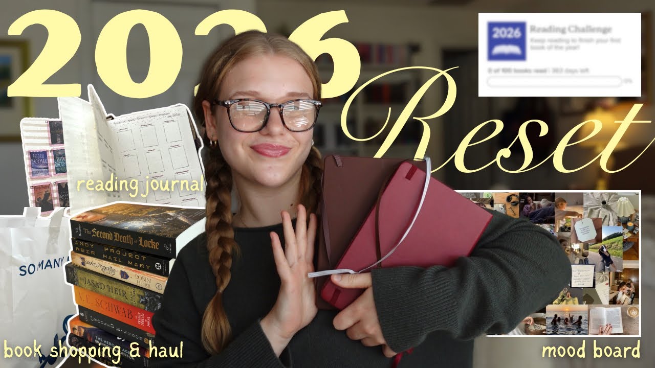 Подготовка к новому году ⭐️🎧 | Покупка книг + обзор покупок, читательский дневник, доска настроен...