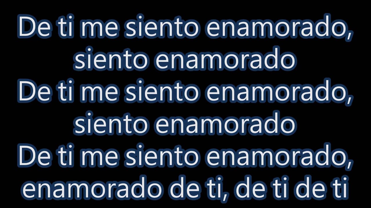 Mi chica ideal Chino y nacho- Letra