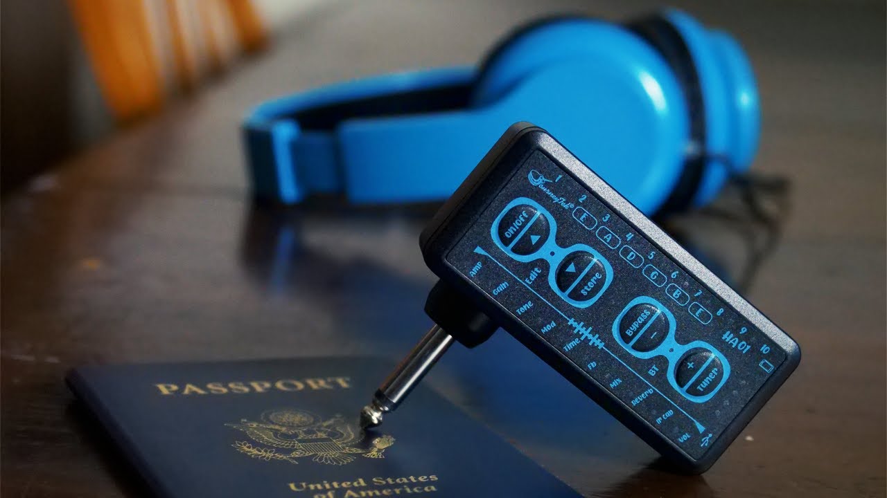 Multi-Effects Guitar Headphone Amp - The Passport by Journey Instruments