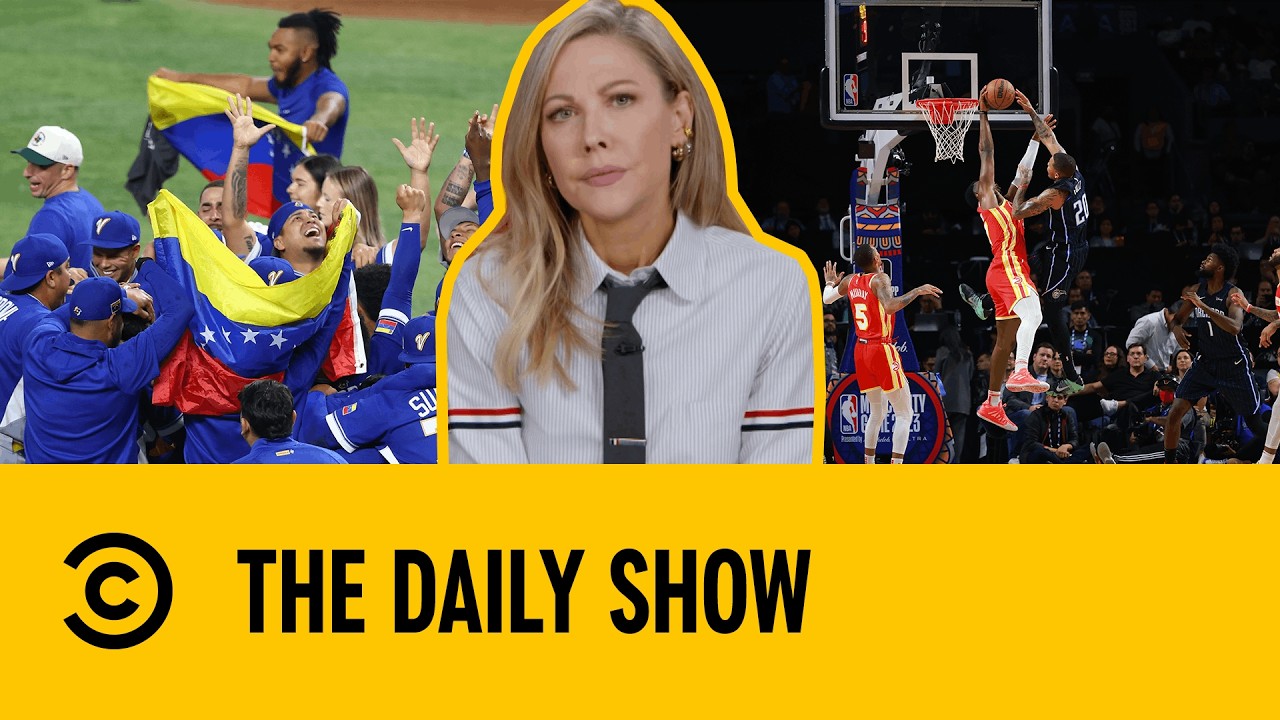 Venezuela Claims Historic World Baseball Classic Victory Over U.S. | The Daily Show