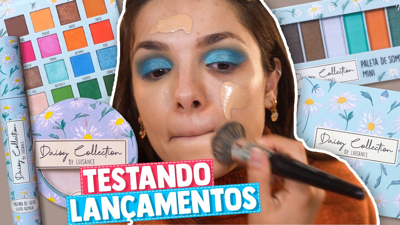 MAKE BARATINHA! Testei os LAN&Ccedil;AMENTOS da LUISANCE!