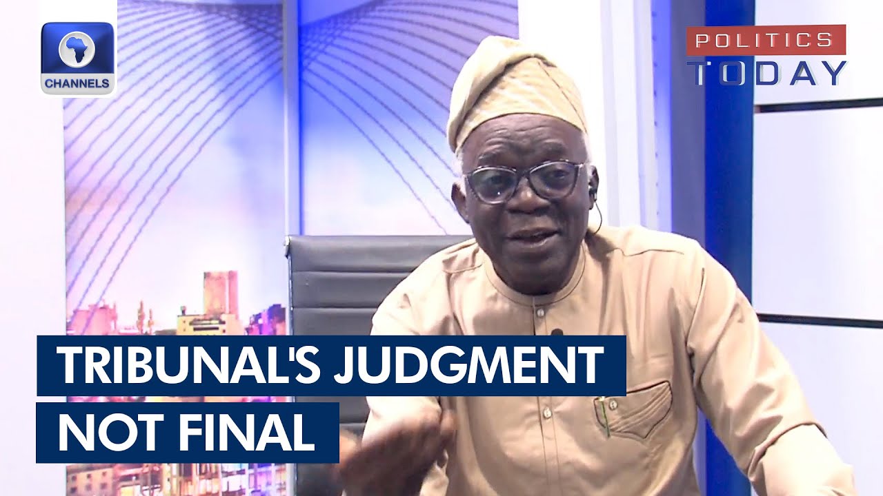 Tribunal's Judgment Not Final, Parties Free To Approach Supreme Court, Says Falana