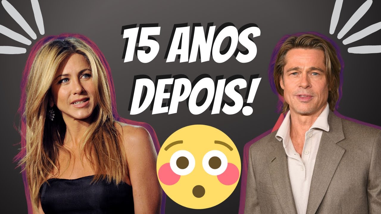 Brad Pitt e Jennifer Aniston se reencontraram 15 anos após o divórcio! l Famosos l VIX Icons