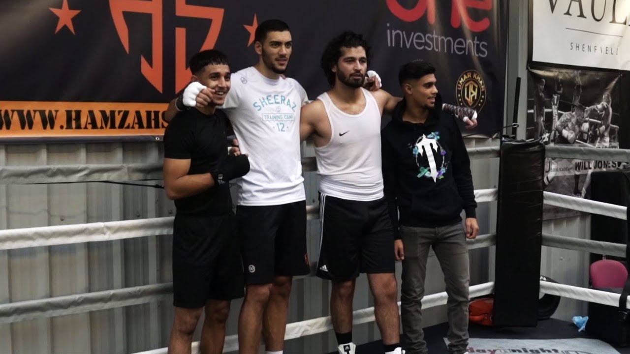 Lord Aleem TRAINS with PRO BOXER Hamzah Sheeraz