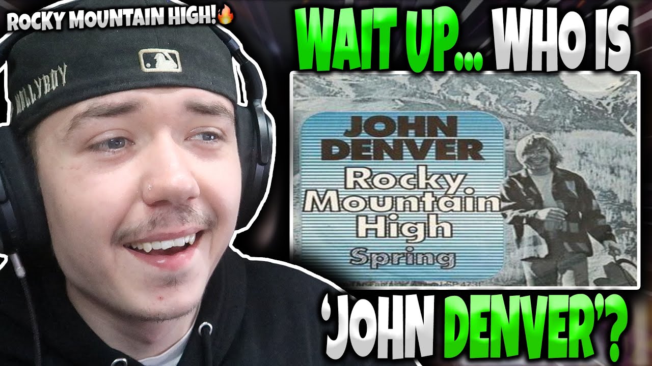Поклонник хип-хопа впервые слышит «John Denver - Rocky Mountain High» | Неподдельная реакция