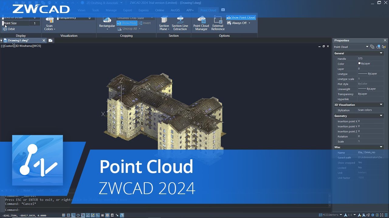 Point Cloud | ZWCAD 2024 Official
