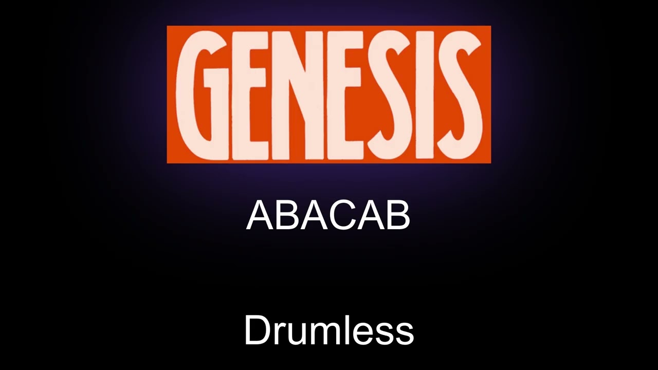 Genesis Abacab Drumless