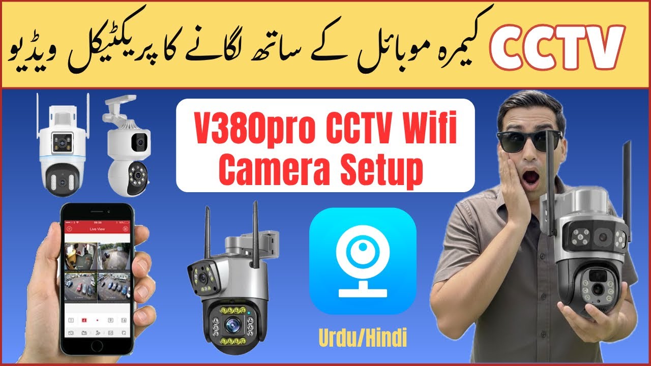 V380 pro WiFi Camera Connect To Mobile | V380 pro WiFi camera Setup #v380pro #cctv #cctvsetup 
