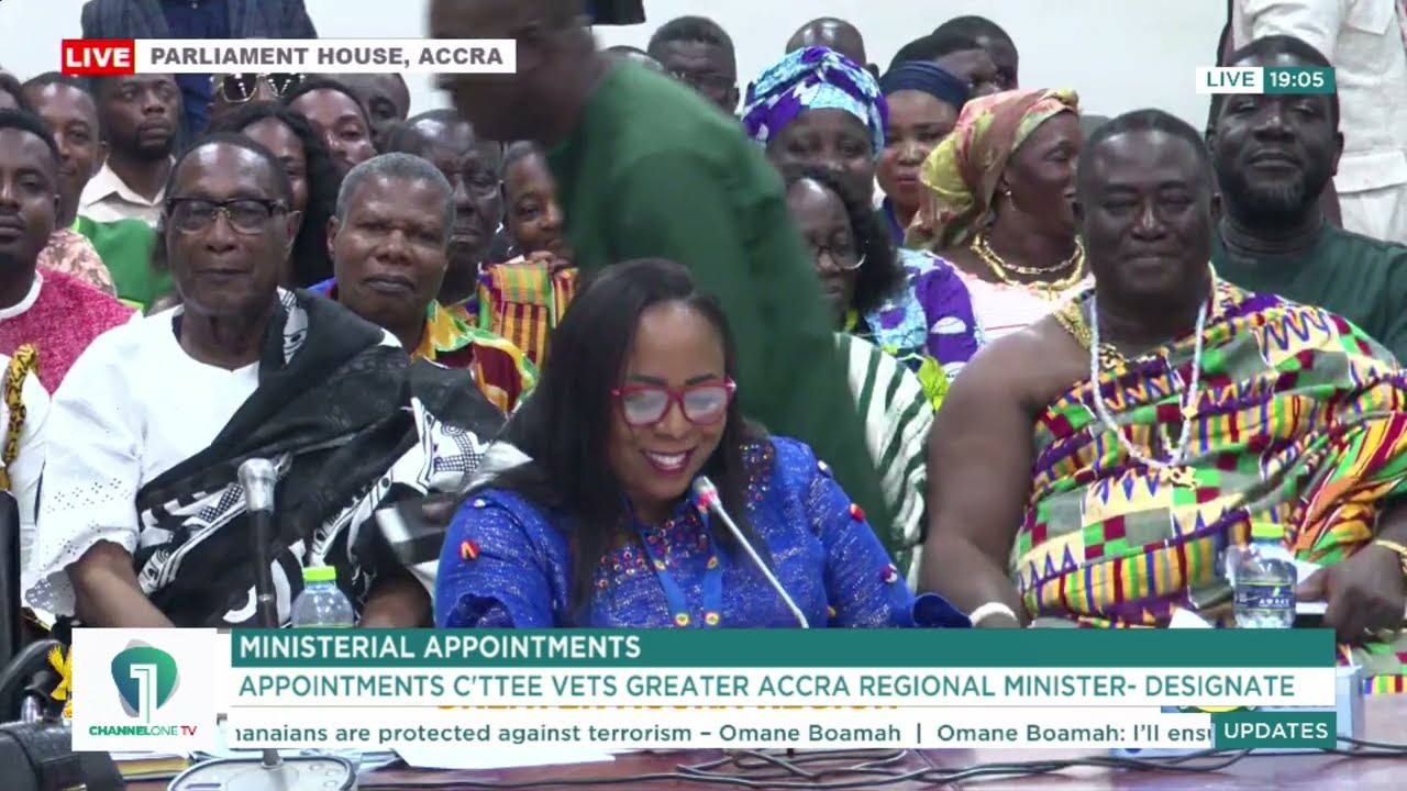 🇬🇭Shocking! The Shortest Vetting Yet? Greater Accra Regional Minister-Designate in Focus!