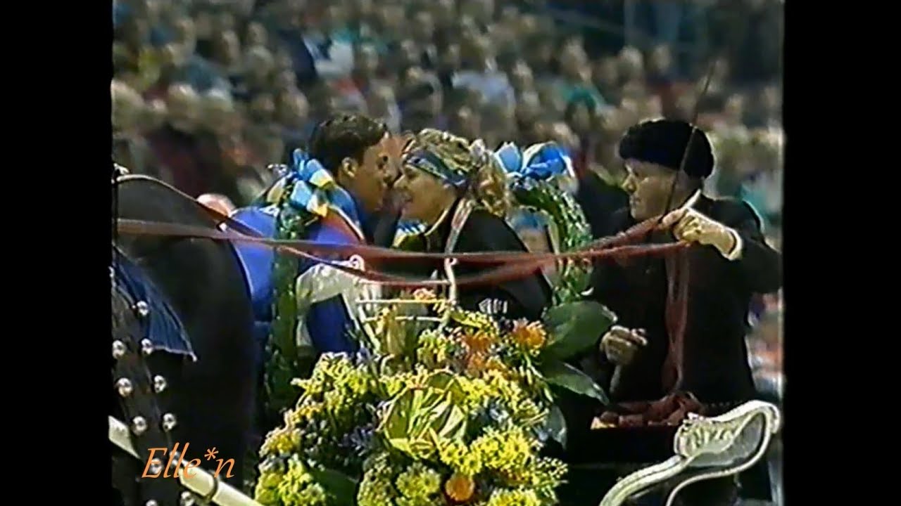 European Championships Heerenveen 1992 - Prize Giving Ceremony women and men