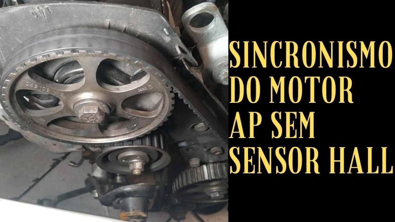 sincronismo do motor AP 1.6 Total flex 2005 (sem sensor HALL)